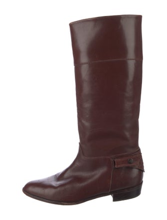 Christian Dior Leather Riding Boots