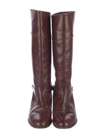 Christian Dior Leather Riding Boots