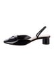 Christian Dior Patent Leather Slingback Pumps
