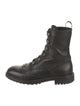 Christian Dior Leather Combat Boots