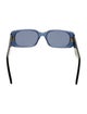 Christian Dior Square Tinted Sunglasses