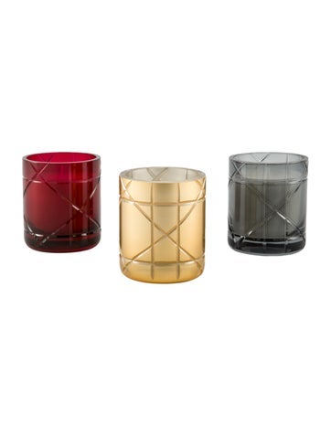 Christian Dior Decorative Accents 3-Piece Scented Candle Set