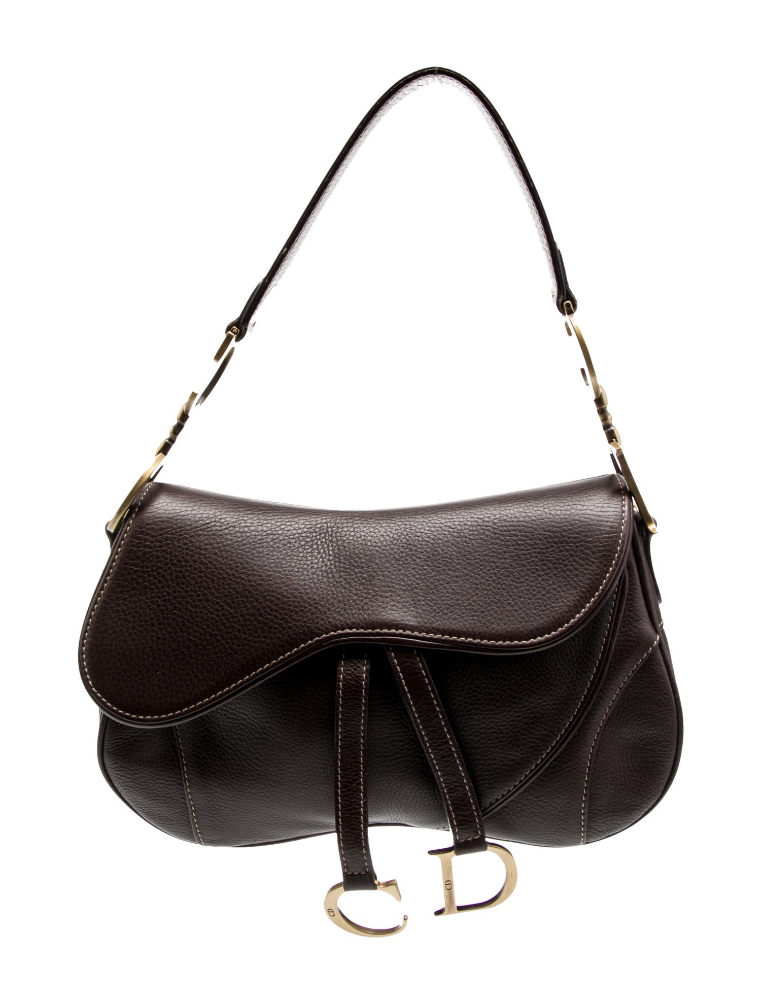 Christian Dior Leather Saddle