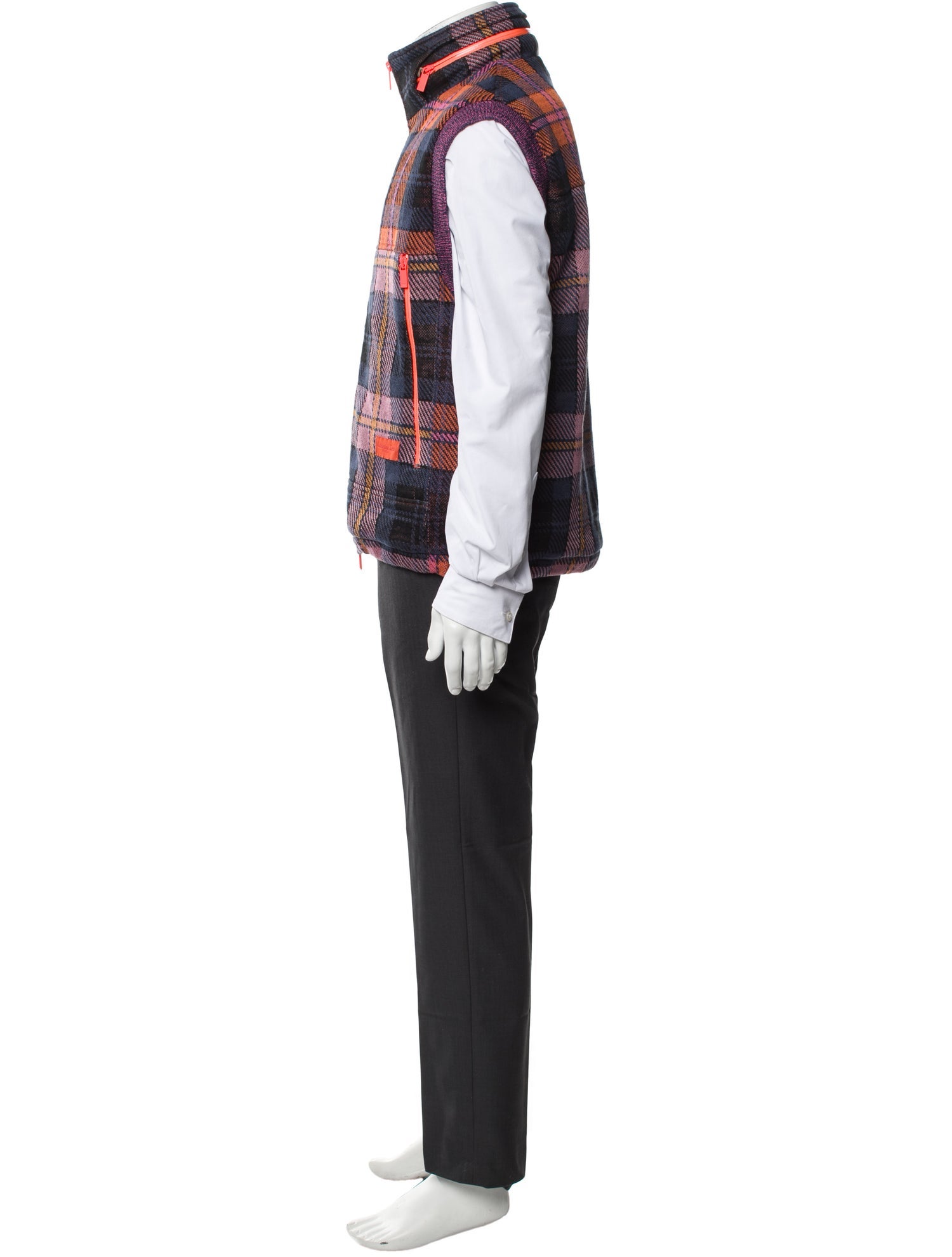 DIOR MEN 2023 Plaid Linen Parka