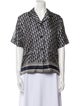 Christian Dior 2021 Silk Button-Up Top