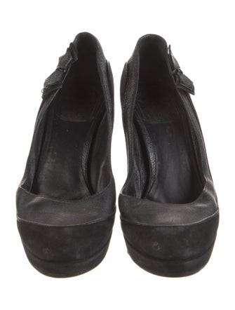 Christian Dior Suede Bow Accents Pumps