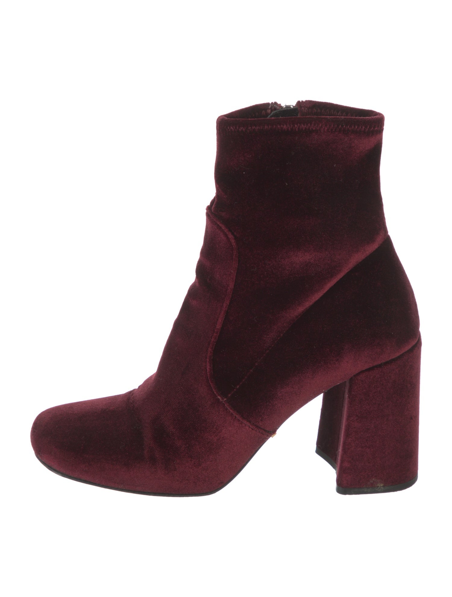 Prada Velvet Boots