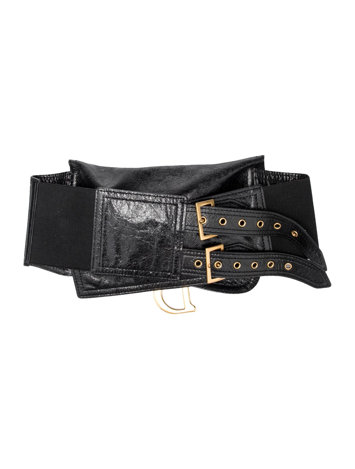 Christian Dior Leather Saddle Small