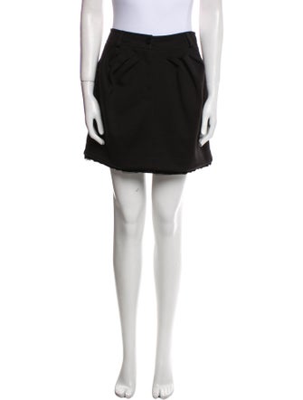 Christian Dior Pleated Accents Mini Skirt