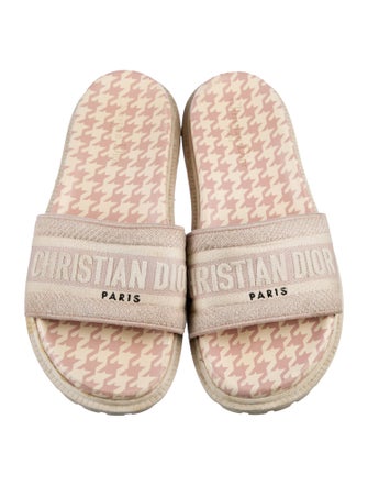 Christian Dior Canvas Printed Espadrilles