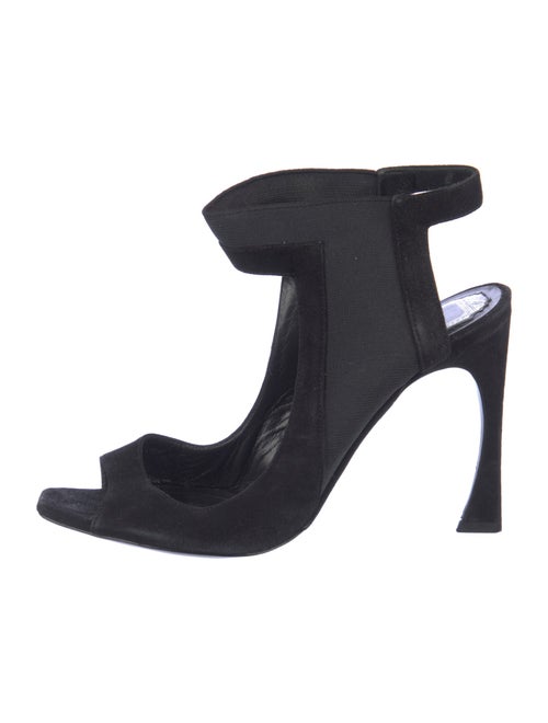 Christian Dior Suede Lace-Up Boots