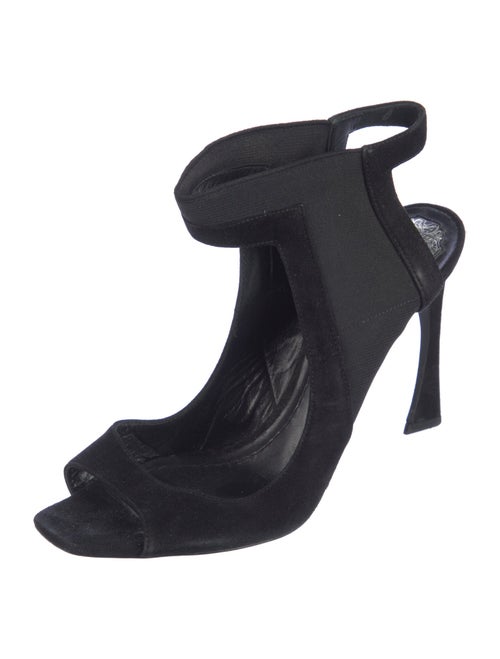 Christian Dior Suede Lace-Up Boots