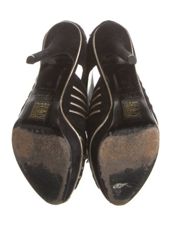 Christian Dior Suede Mules