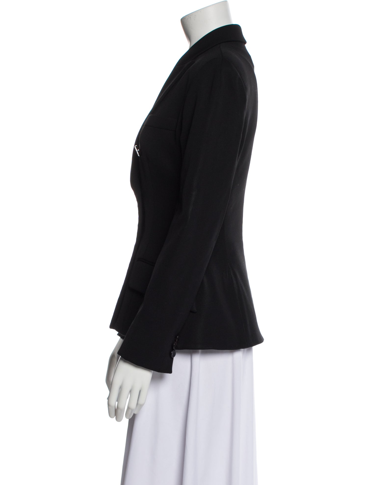 Christian Dior Plaid Print Blazer