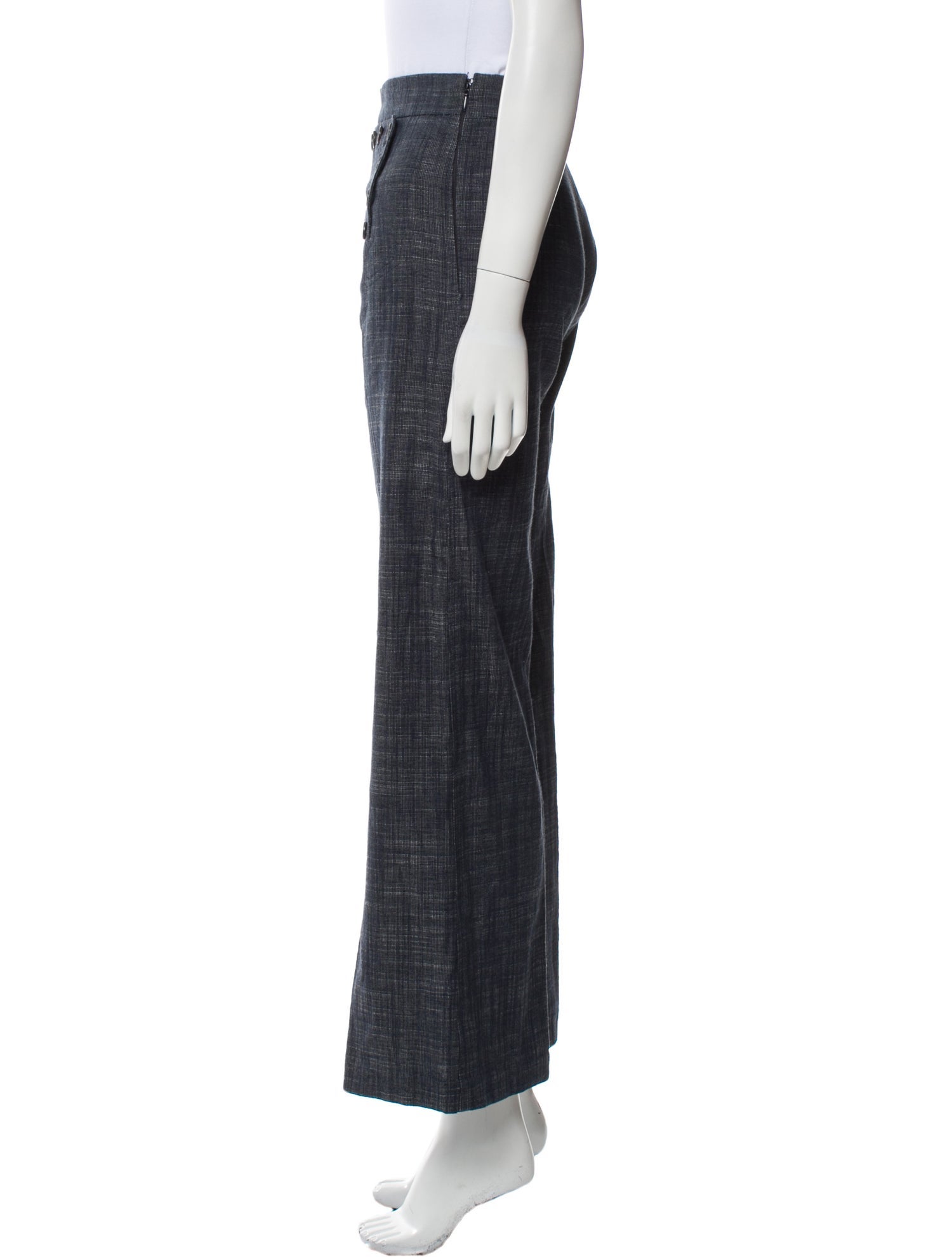 Christian Dior Printed Wide Leg Pants