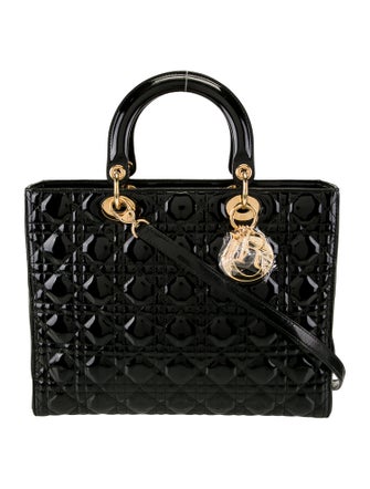 Christian Dior Cannage Lady Dior Large