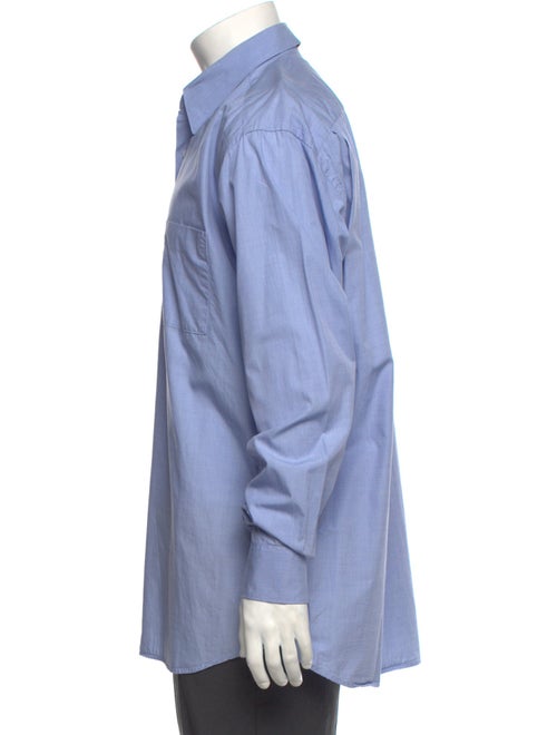 Christian Dior Oblique Jacquard Long Sleeve Dress Shirt