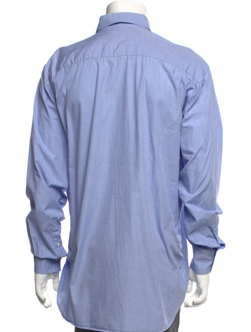 Christian Dior Oblique Jacquard Long Sleeve Dress Shirt