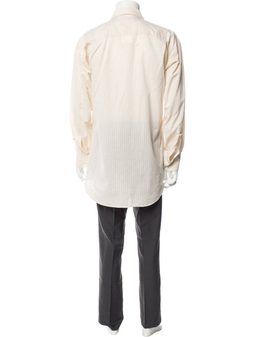 Christian Dior Bee Accent Long Sleeve Dress Shirt