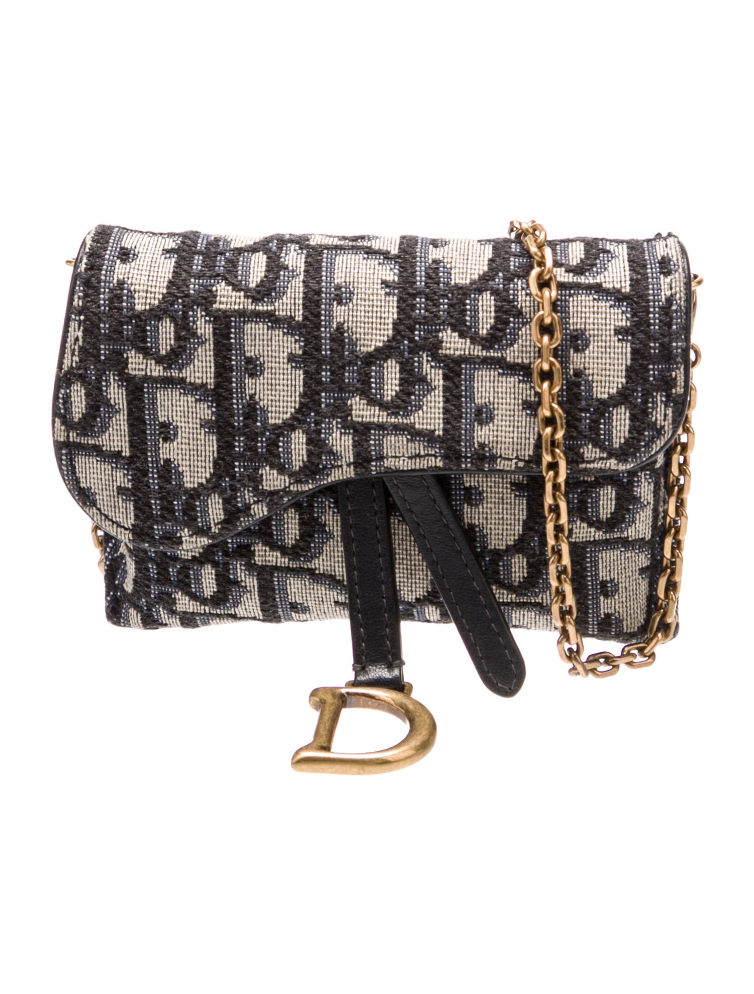 Christian Dior Oblique Jacquard Saddle