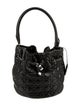 Christian Dior Leather Bucket Bag