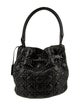 Christian Dior Leather Bucket Bag