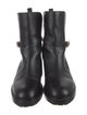 Christian Dior Leather Moto Boots