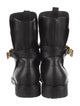 Christian Dior Leather Moto Boots