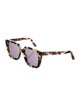 Christian Dior Square Tinted Sunglasses