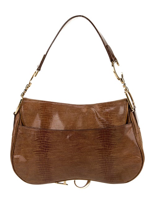 Christian Dior Lizard Saddle Vintage