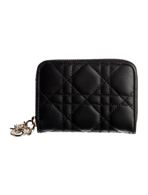 Christian Dior Cannage Pattern Leather Wallet