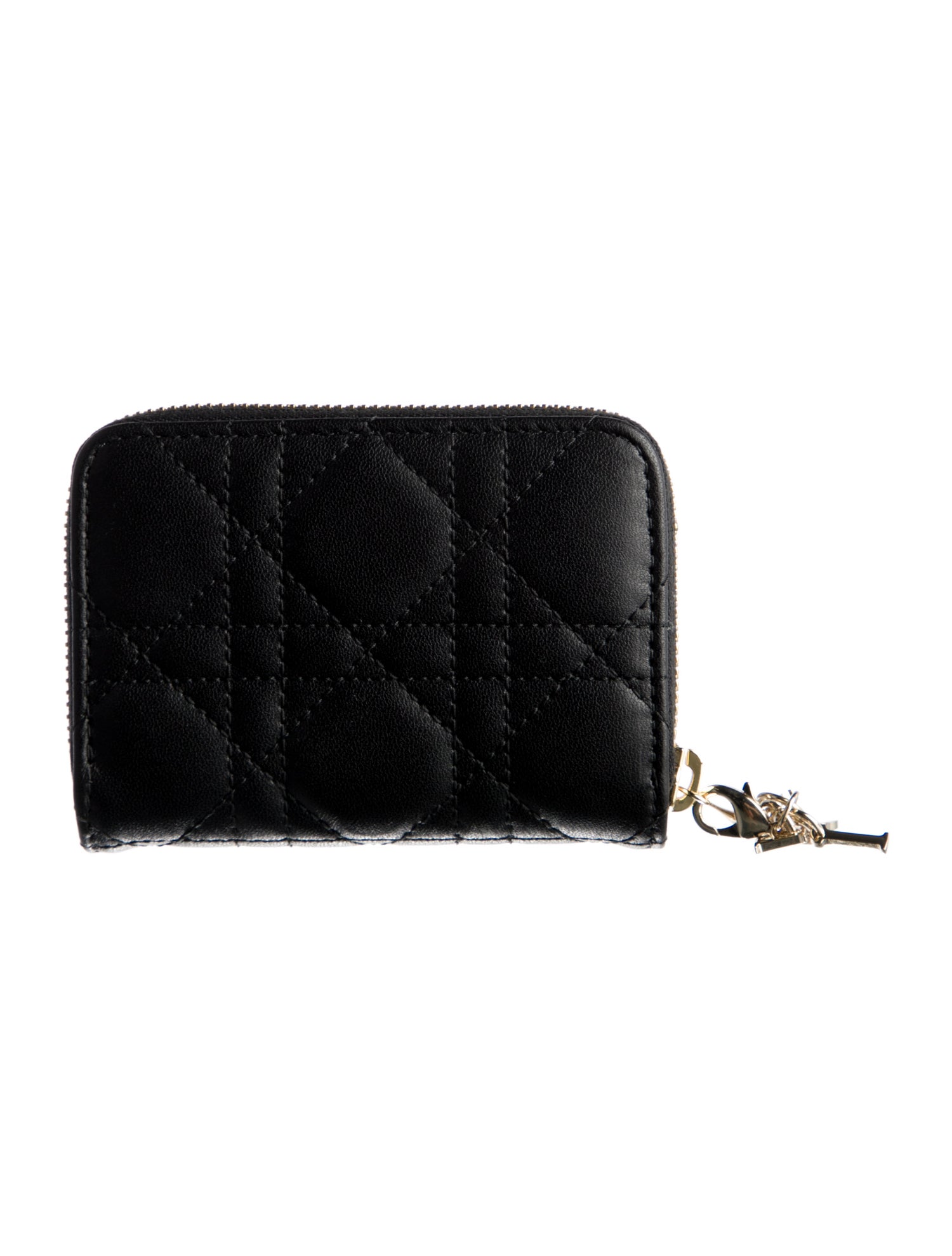 Christian Dior Cannage Pattern Leather Wallet