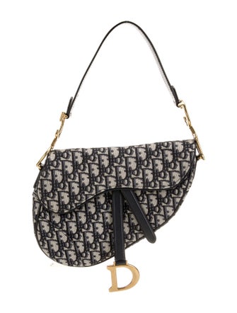 Christian Dior Oblique Jacquard Oblique Saddle