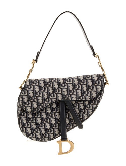 Christian Dior Oblique Jacquard Oblique Saddle