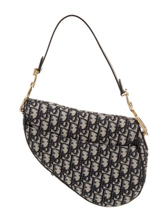 Christian Dior Oblique Jacquard Oblique Saddle