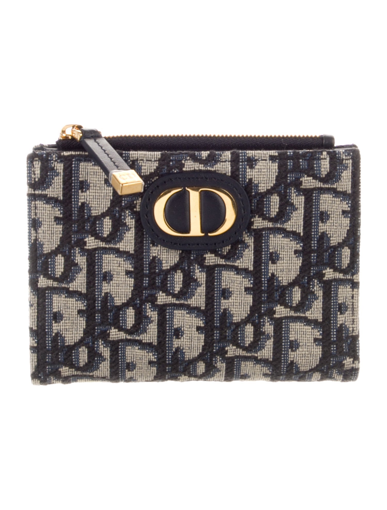 Christian Dior 2023 30 Montaigne Dahlia Compact Wallet