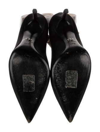 Christian Dior Satin Bow Accents Pumps