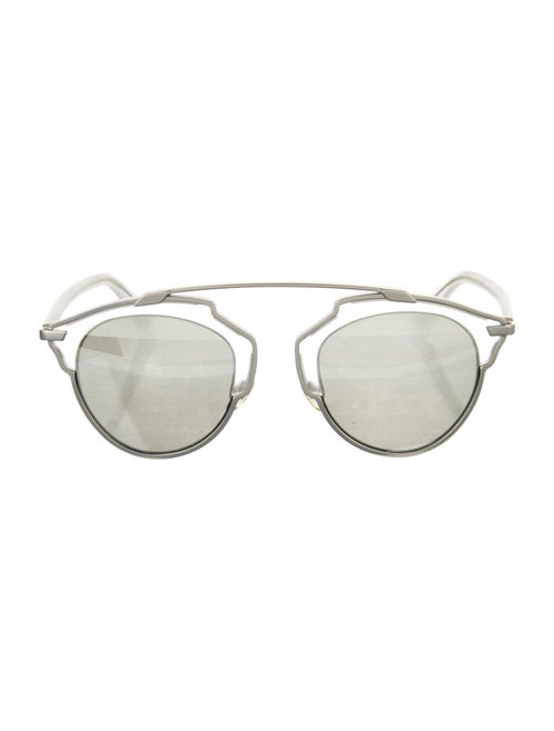 Christian Dior Round Mirrored Sunglasses
