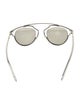 Christian Dior Round Mirrored Sunglasses