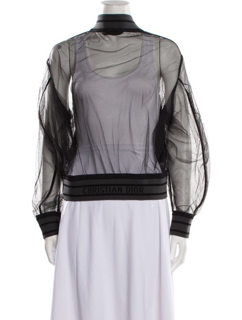 Christian Dior 2020 Mesh Bomber Jacket