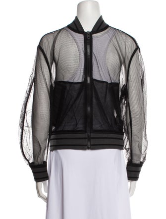 Christian Dior 2020 Mesh Bomber Jacket