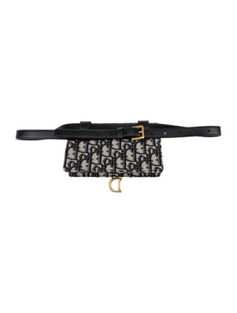 Christian Dior Oblique Jacquard Oblique Saddle