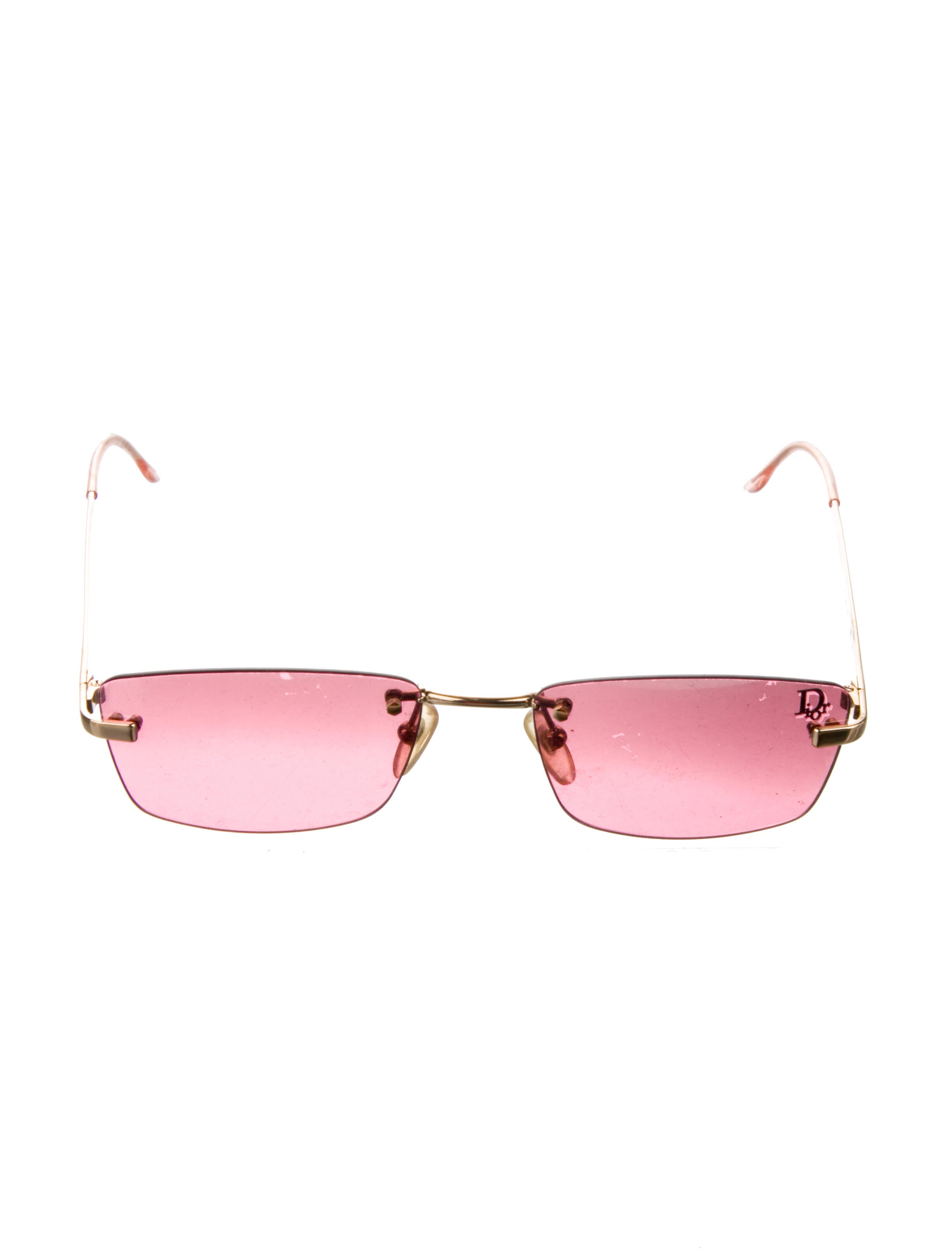 Christian Dior Square Gradient Sunglasses