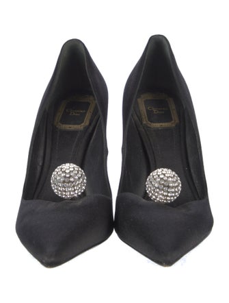 Christian Dior Vintage Satin Pumps