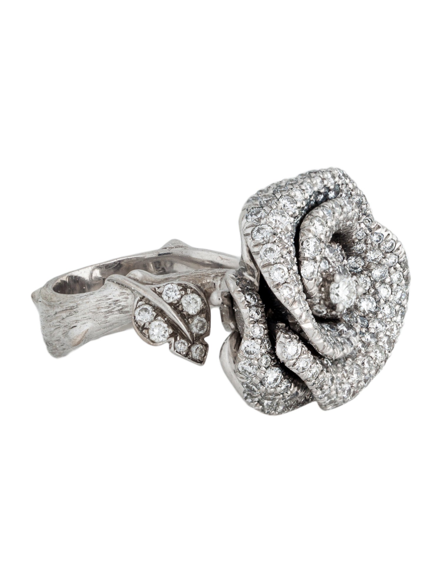 Christian Dior 18K Diamond Bagatelle Ring