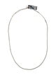 Christian Dior Oblique Trotter Pendant Necklace
