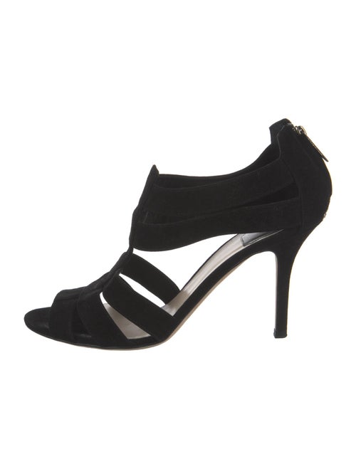 Christian Dior Suede T-Strap Sandals