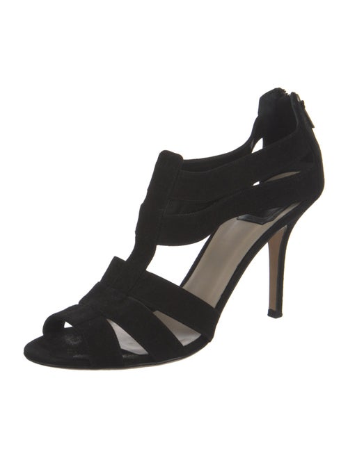 Christian Dior Suede T-Strap Sandals