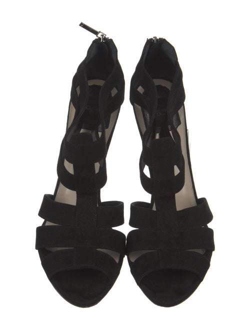 Christian Dior Suede T-Strap Sandals