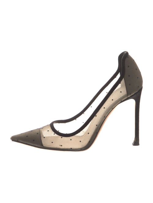 Christian Dior Mesh Mesh Accents Pumps